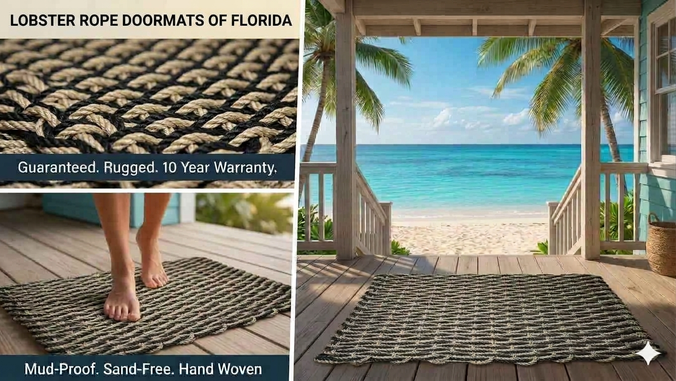 Lobster Rope Doormats of Florida