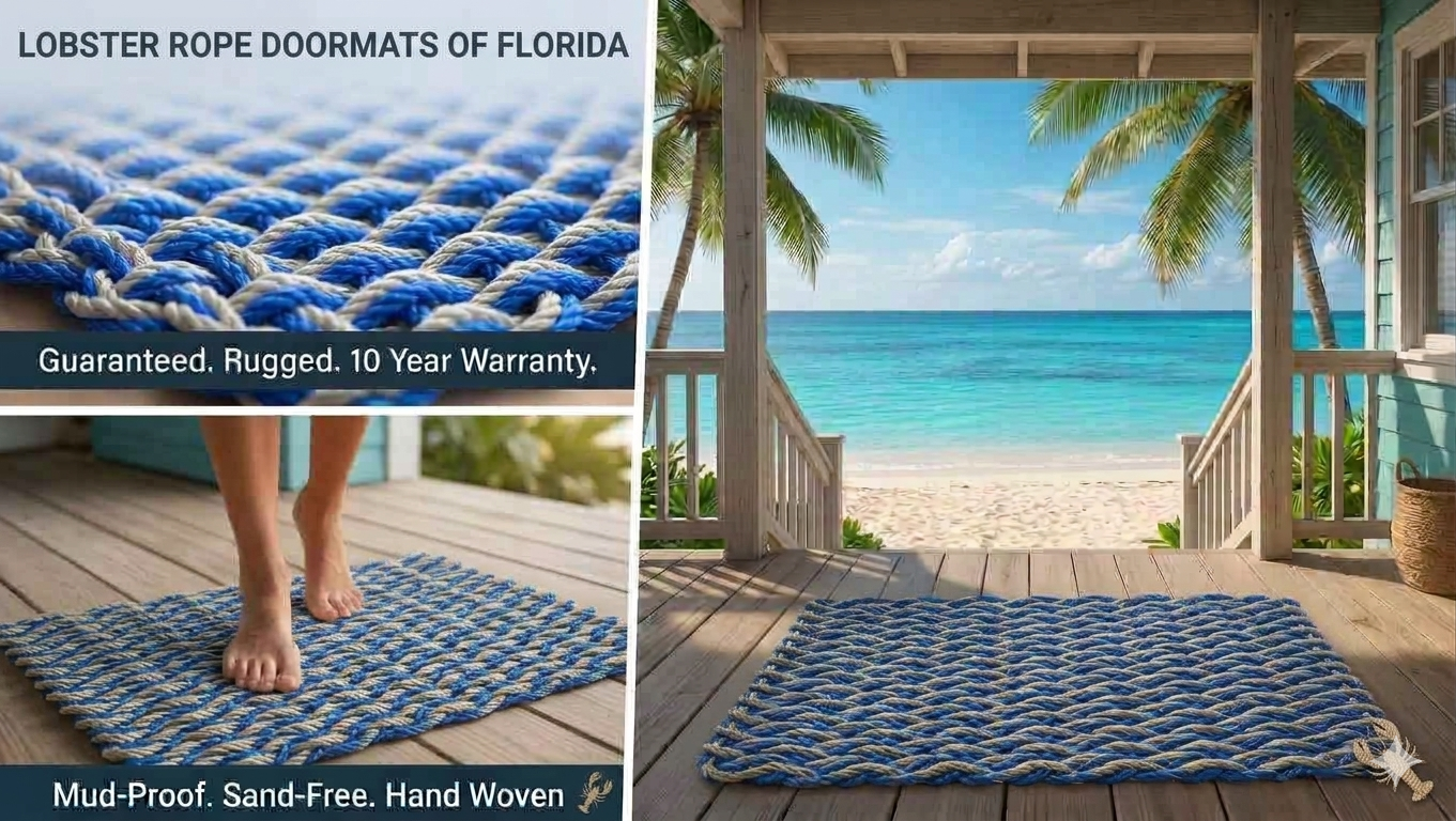 Lobster Rope Doormats of Florida