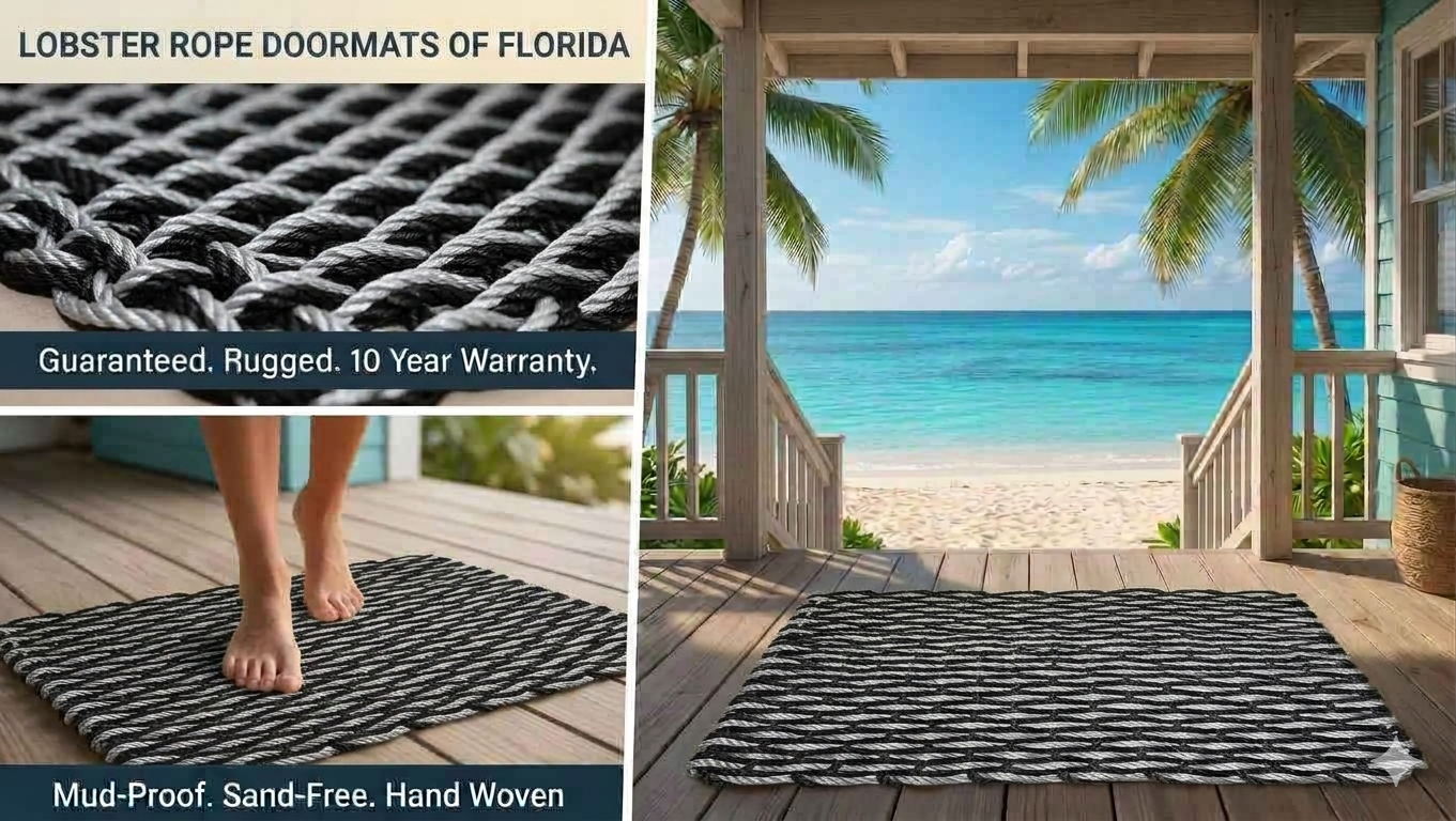 Lobster Rope Doormats of Florida