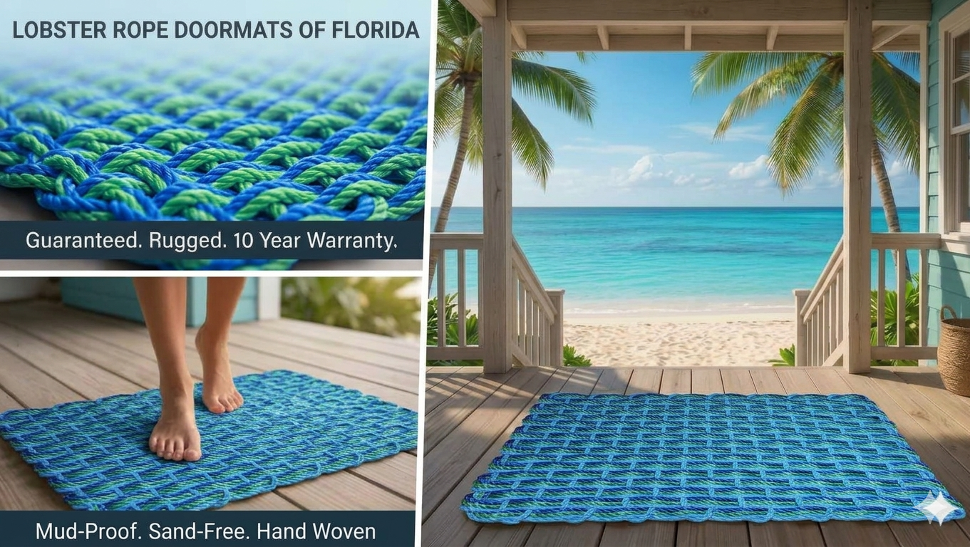 Lobster Rope Doormats of Florida