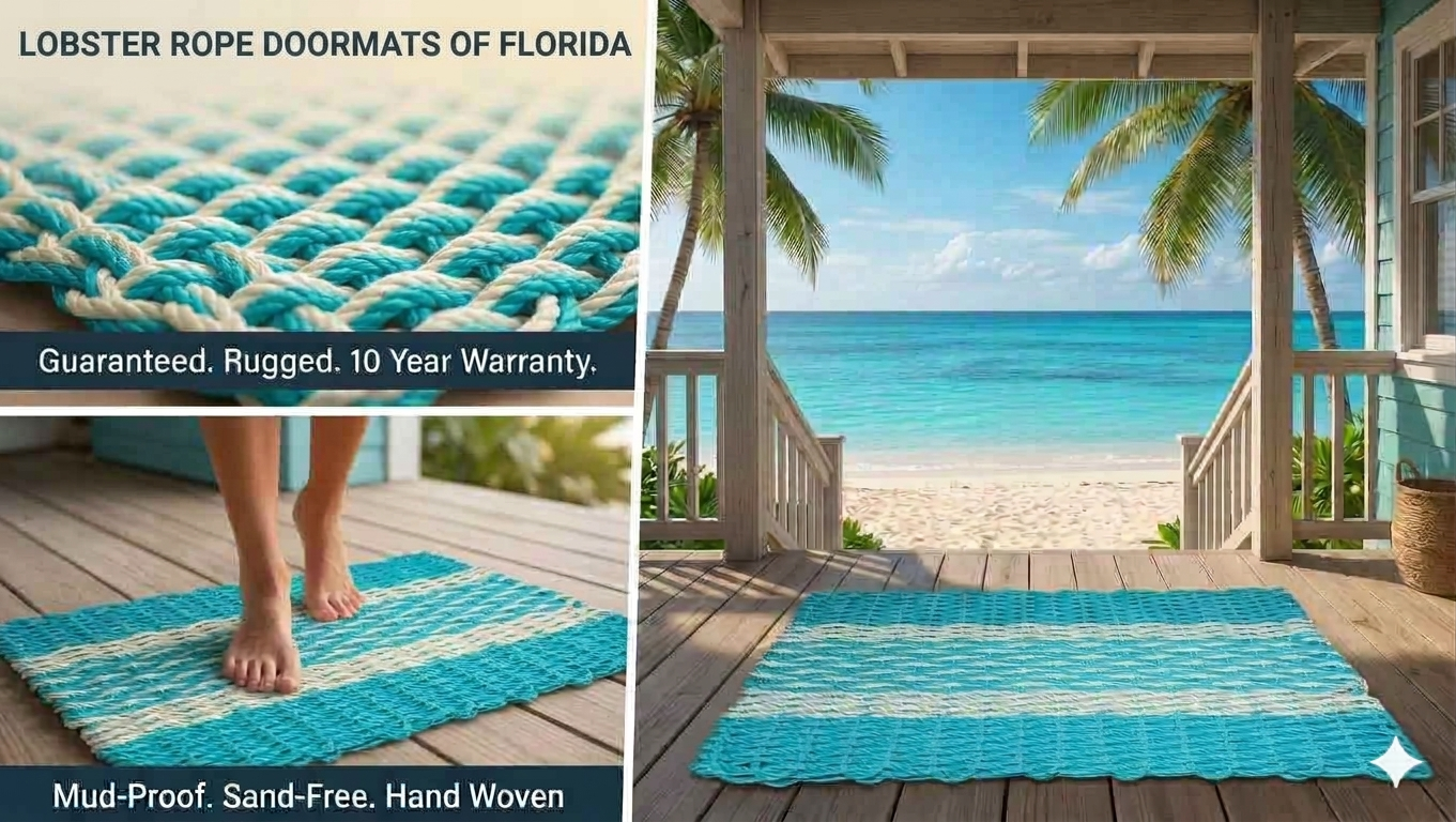 Lobster Rope Doormats of Florida