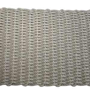 Dark Tan Lobster Rope Doormat