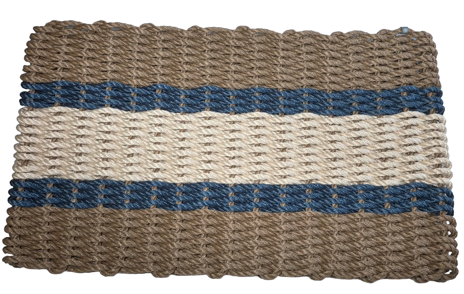 Brown-Navy-Light Tan