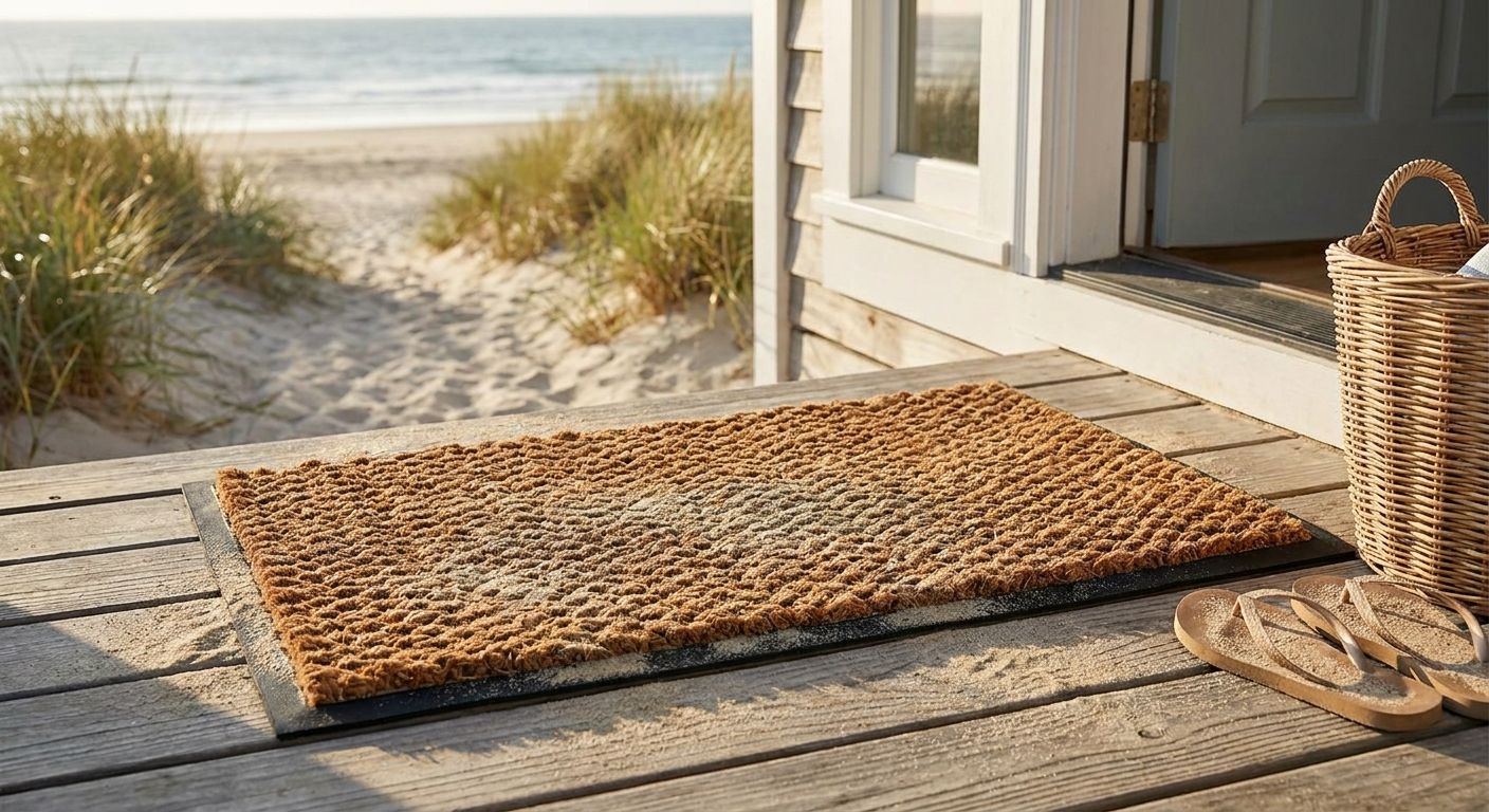 Best durable doormats for sandy beach entries