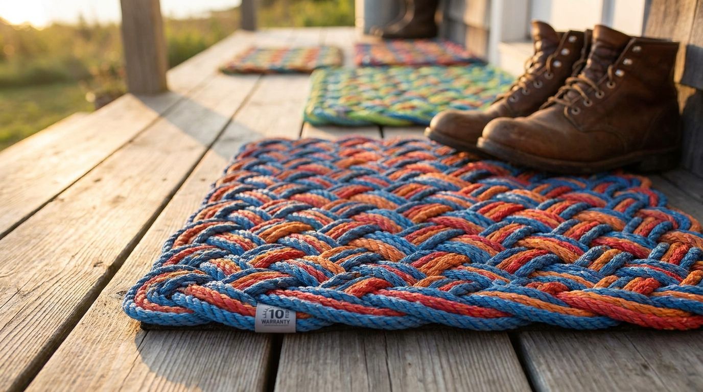 Best lobster rope doormats with a 10 year guarantee