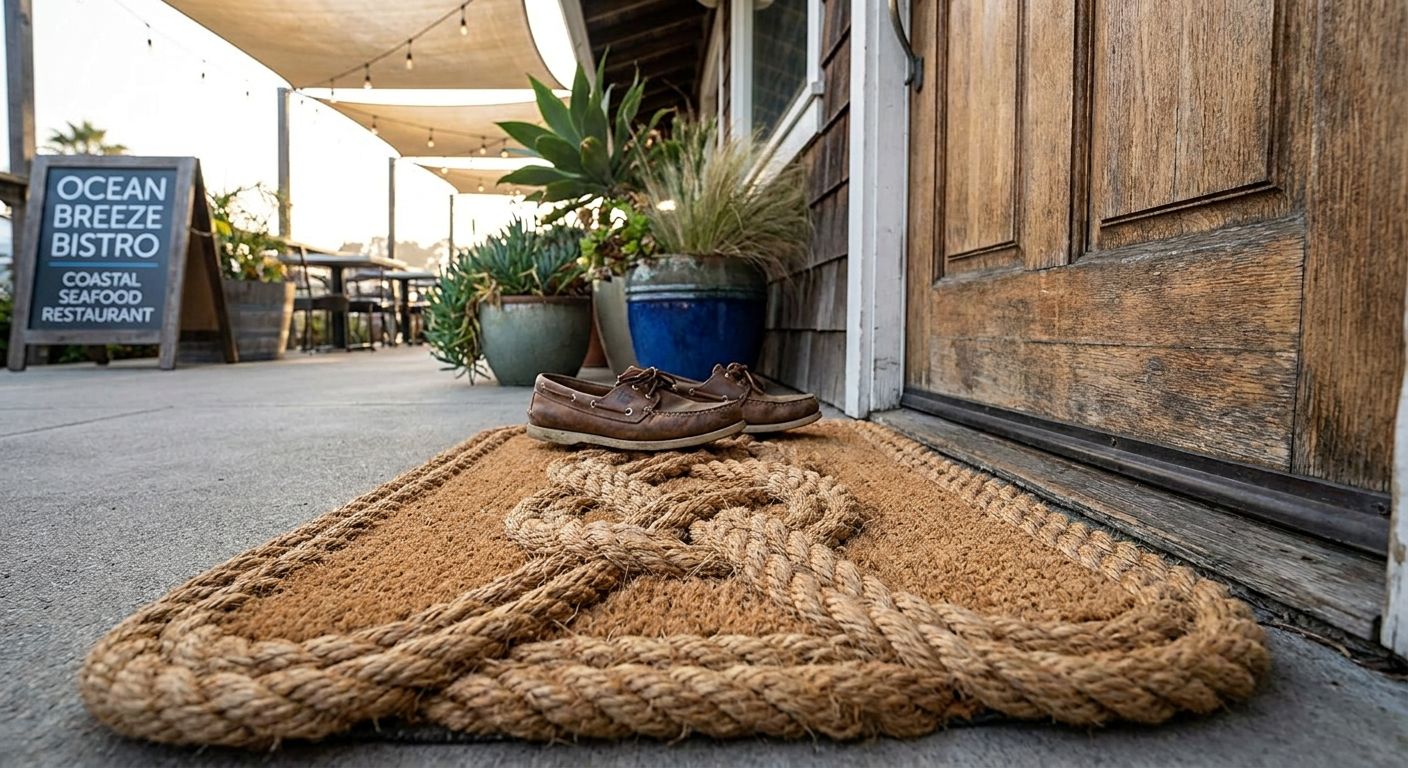 Best rope doormats for coastal restaurant entrances