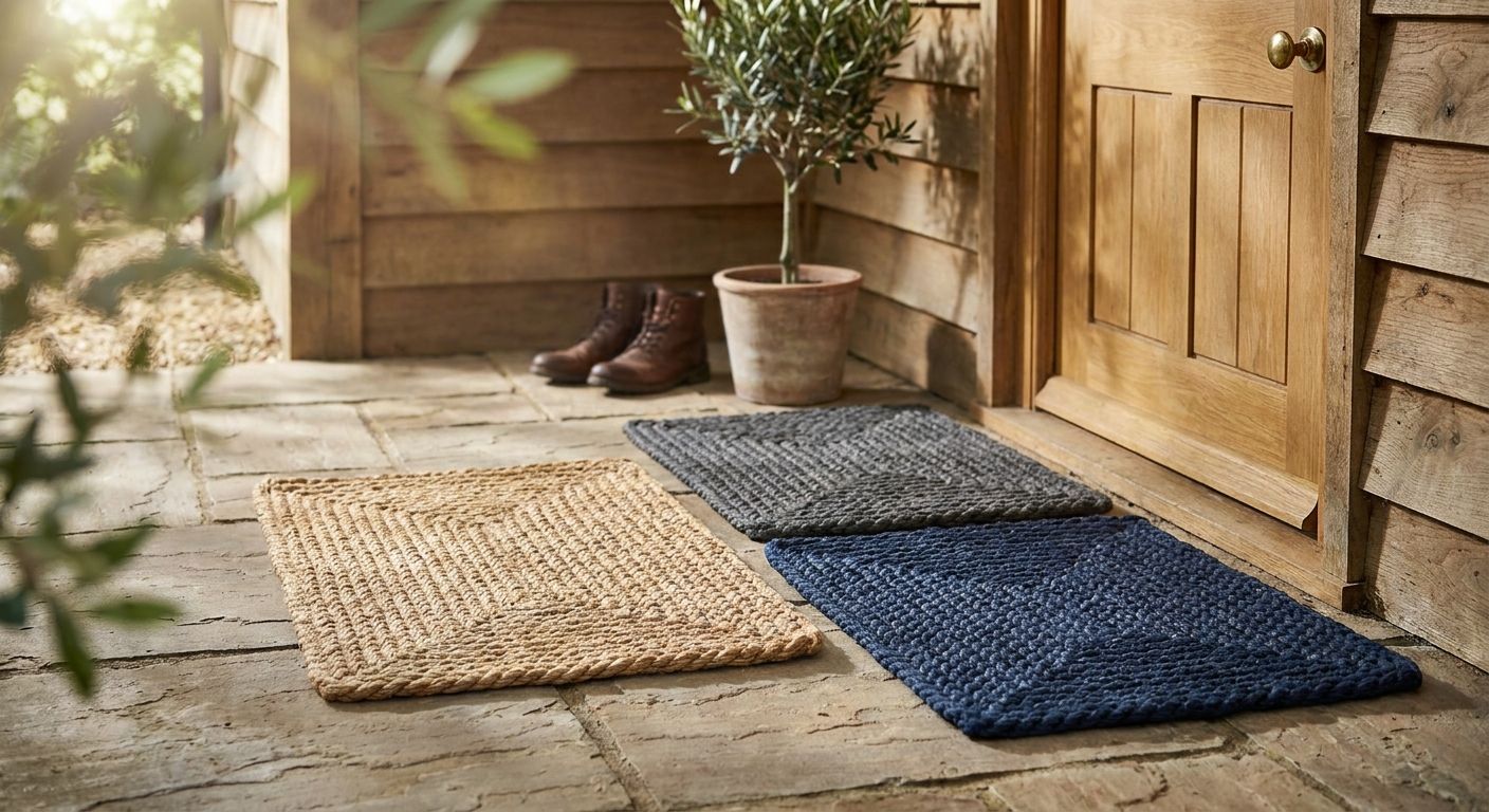 How to choose a rope doormat color for your entryway