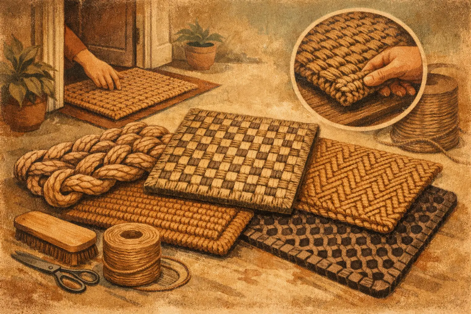 A Guide to Doormat Weave Styles That Last