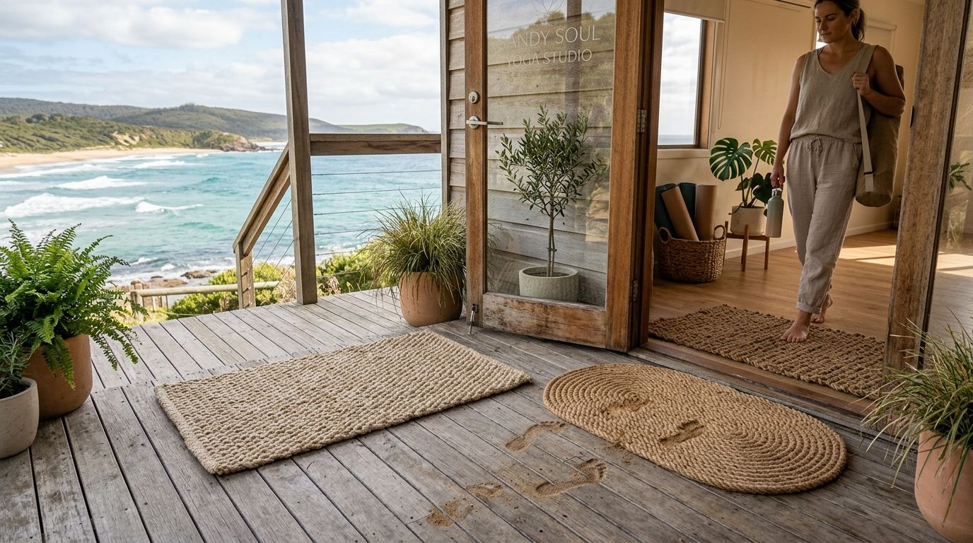 Best rope doormats for coastal yoga studios