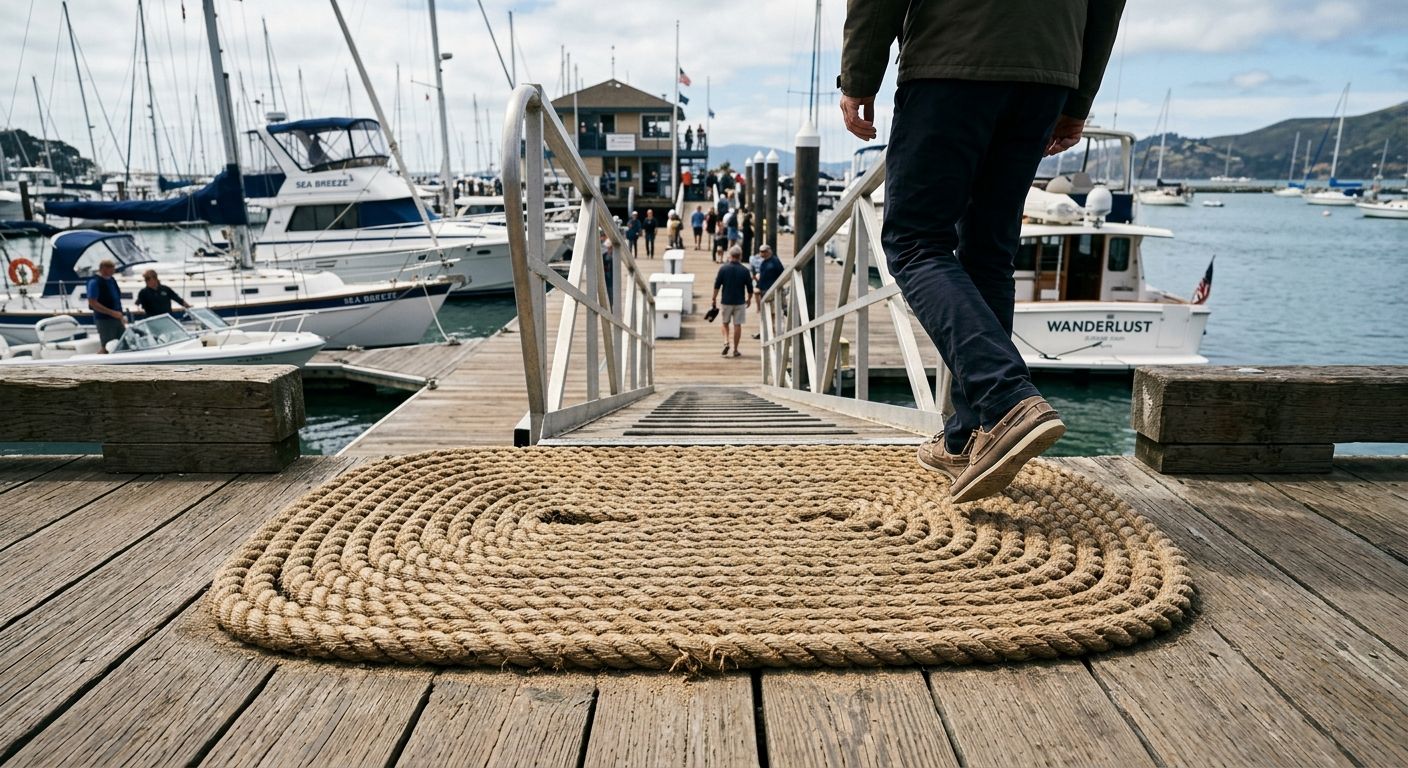 Best rope doormats for heavy foot traffic marinas
