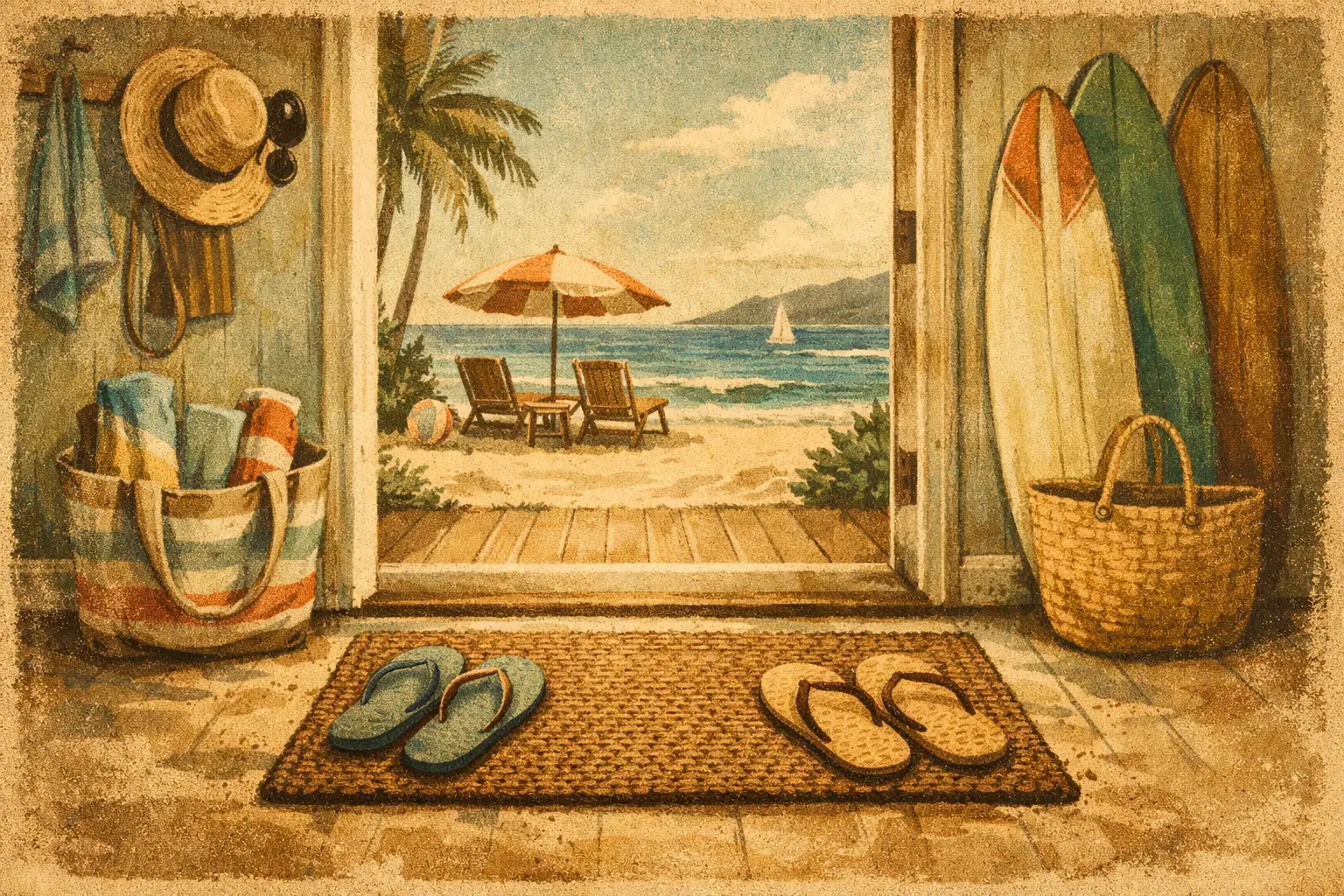 Choosing the Right Entry Mat for Beach Rentals