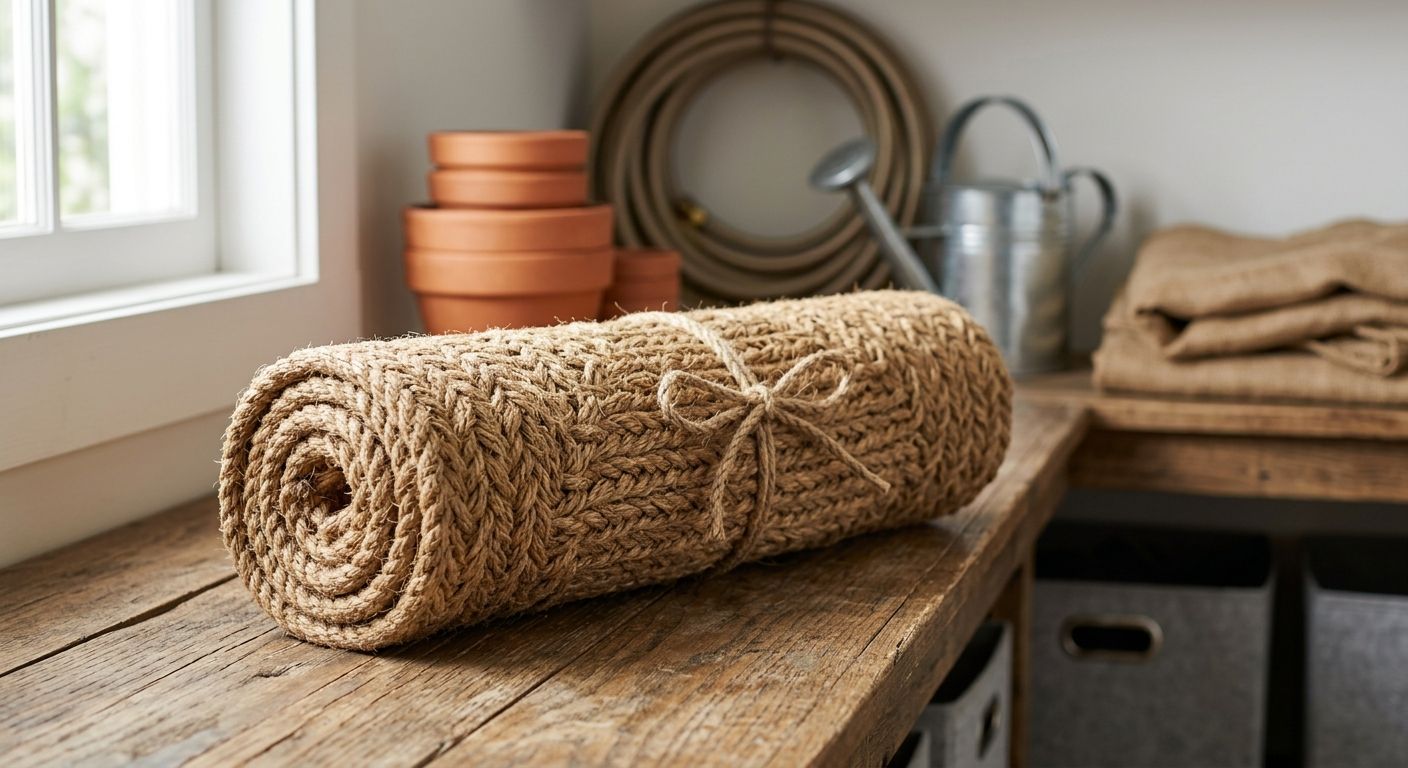 How to store a rope doormat during the off season