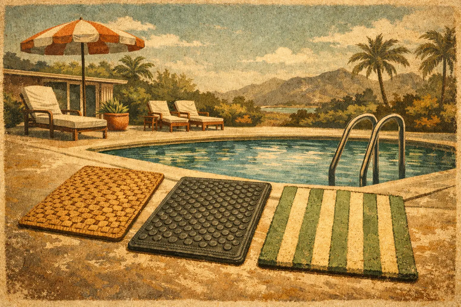 Top Mats for Pool Decks That Actually Last