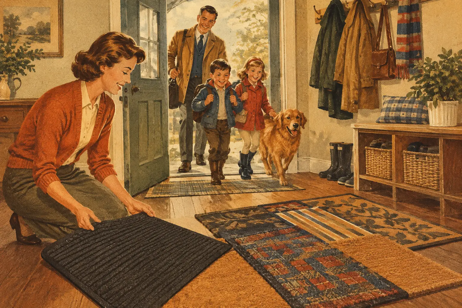 How to Choose a Mat for a Busy Family Entry